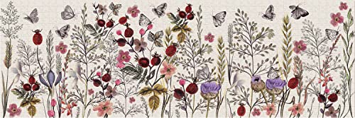 Blumen Nr. 1 - 1000-teiliges Panorama-Puzzle für Erwachsene – Ansicht 2