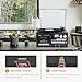 Vintage 9-in-1 Record Player Turntable with Bluetooth, AM/FM Radio, CD & Cassette Player, USB/SD Playback, Remote Control, Aux & RCA Inputs, Headphone Jack – Classic Audio System for Music Lovers