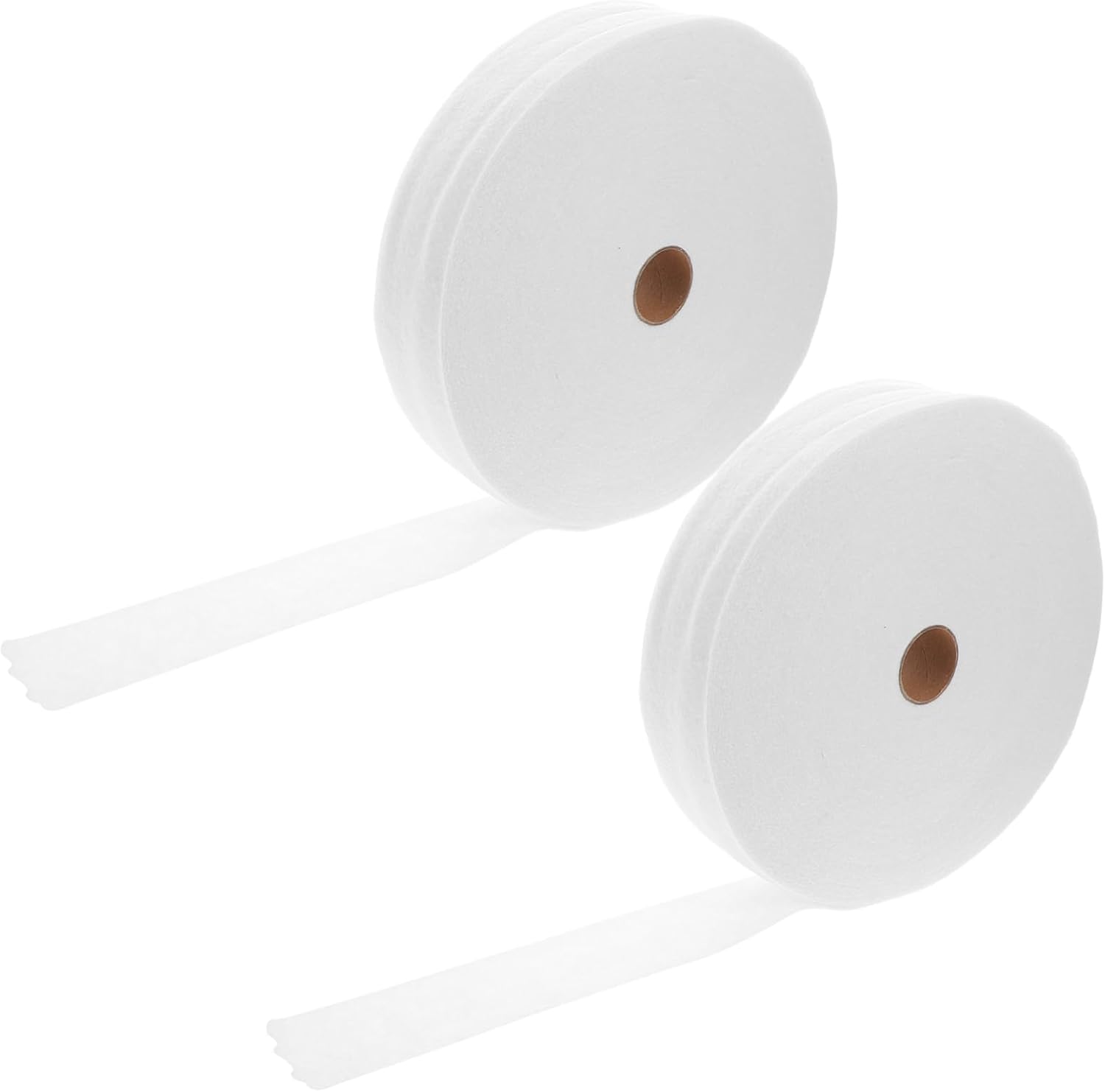 TEHAUX 2 Rolls Cotton Needle Punched Batting for Quilting Crafts Rugs Soft Easy to Sew Cotton for DIY Projects for Purses Home Decor