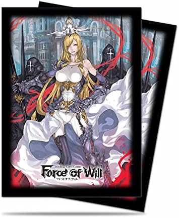Ultra ProForce of Will Valentina Deck Protector Sleeves, Small, Black/White