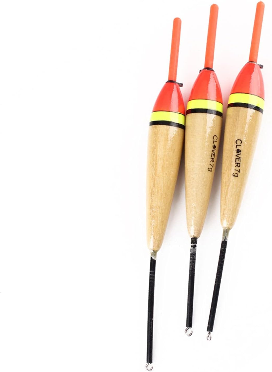 10 Pcs/Set Fishing Bobbers Cork Floats Paulownia Wood Fishing Floats Buoyancy 7g 18cm Thick Tail Rock Fishing Buoy Tackle Sea