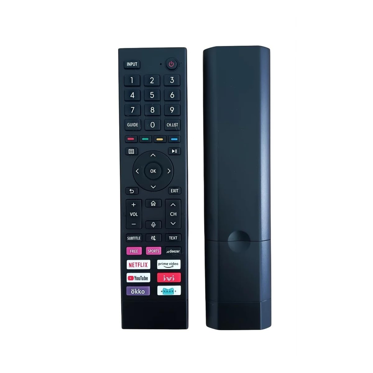 1pc pilot zdalnego sterowania dla ERF3E80H ERF3B80H ERF3C80H ERF3D80H ERF3I80H 43A6BG 43A6G 50A6BG 50A6G 55A6G telewizor z dostępem do kanałów brak głosu