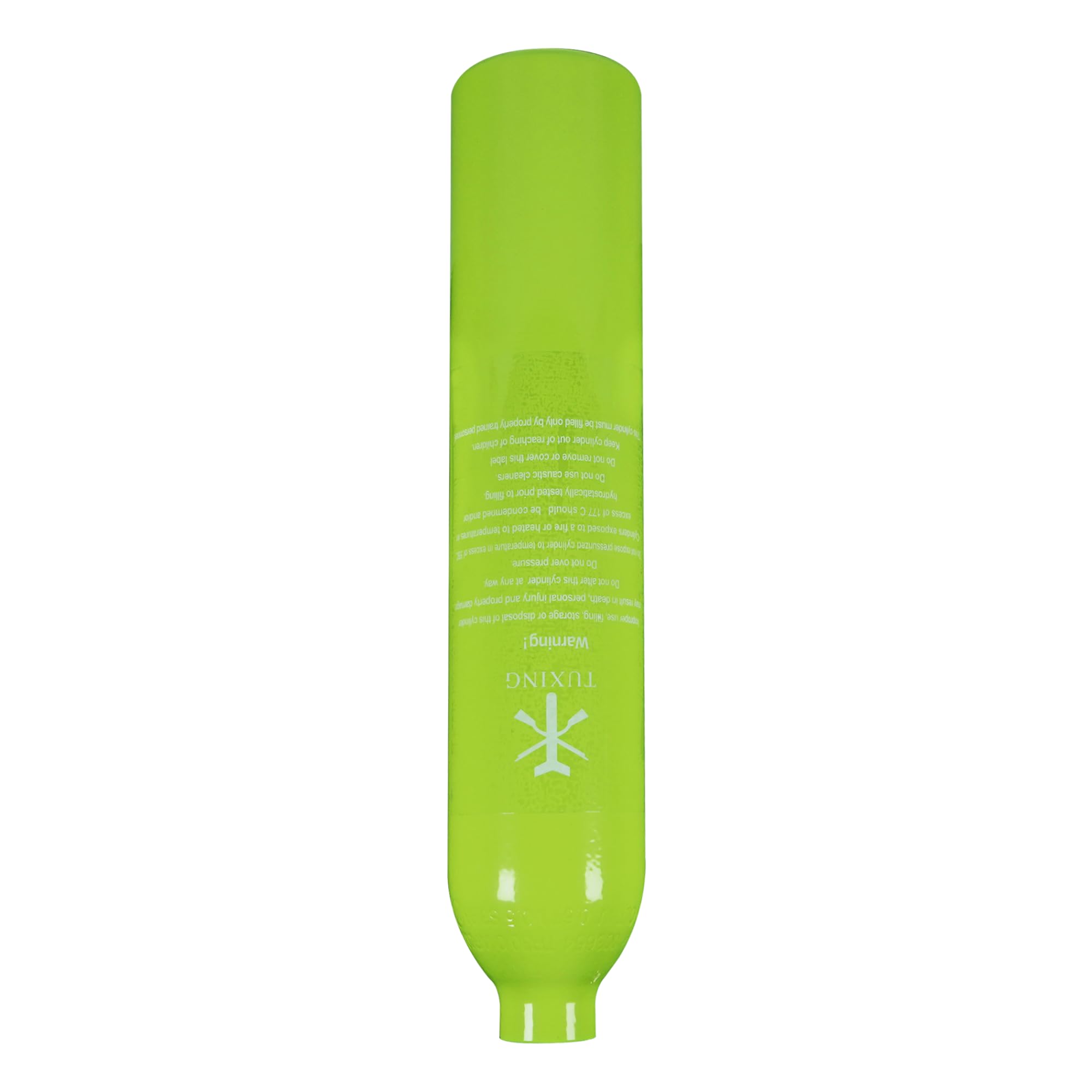 TUXING Mini tanque de buceo, cilindro de oxígeno de 0.5 L, tanque de buceo, equipo de buceo, respirador, accesorios de buceo para entrenamiento de respiración subacuática (verde)