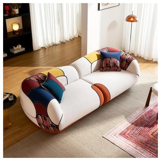 YINIX Modern Oversized Curved Sofa