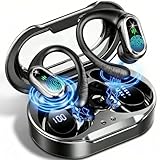 Wireless Earbuds, 2026 Bluetooth 5.4 Headphones Sport, 65Hrs HiFi Stereo Deep Bass Over-Ear buds with ENC Noise Cancelling Mic, IP7 Waterproof & LED Display Earphones with Earhooks for Workout/Running