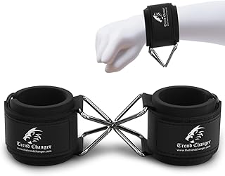 Wrist Cuffs Support - Cable Attachments For Gym Machine Workout Adjustable Wrist Straps For Weightlifting With Sturdy Buckle Neoprene Padding For Strength Training, Lateral Raises