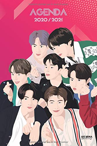 Télécharger Agenda scolaire 2020-2021 - Korean Boysband: Agenda scolaire 2020-2021 - Korean Boysband - Sept. 202 Livre PDF Gratuit