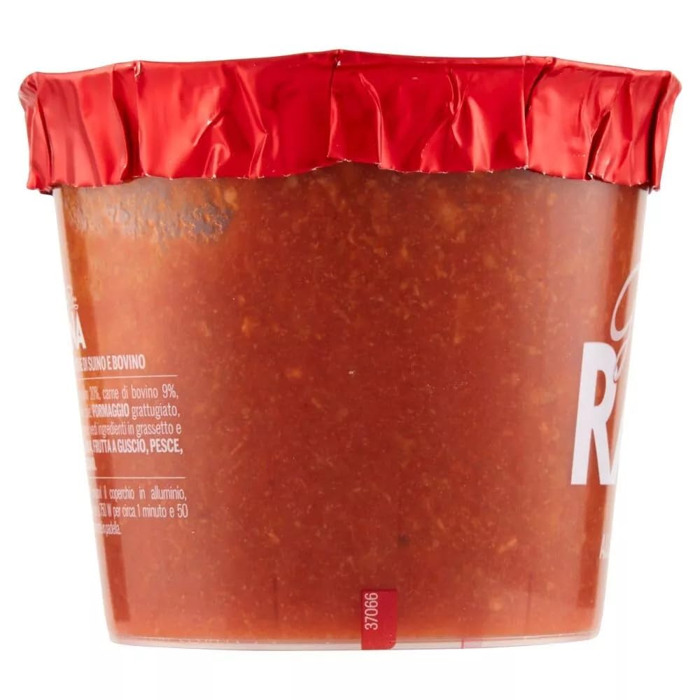 12x Giovanni Rana Sugo Fresco Bolognese,Frische Bolognese-Sauce Pasten Kochsaucen Soße mit Tomaten und Fleisch 225g + Beni Culinari Kostenloser Schlüsselanhänger