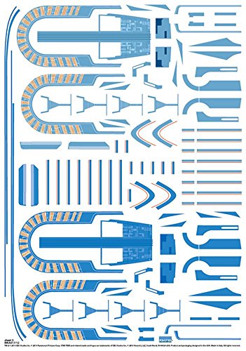 Polar Lights MKA017 1:1000 USS Excelsior-Aztec Decal Set