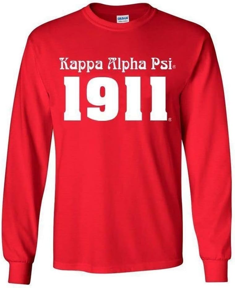 Kappa Alpha Psi Logo Long Sleeve Tee