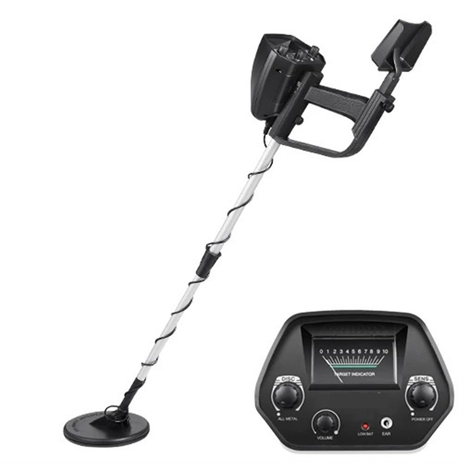 JVDDI Metal Detector Under Ground MD4030 Treasures Gold Detectos Finders Seekers