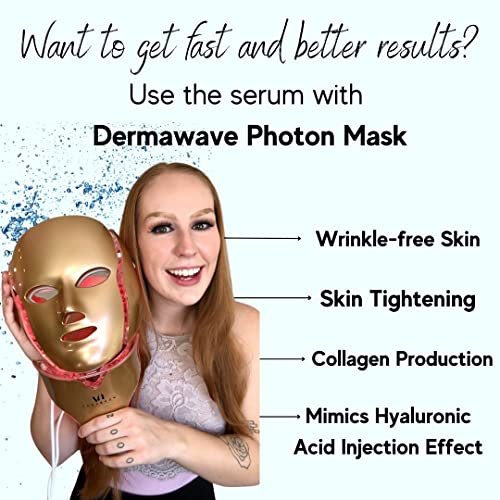 Hyaluronic Acid Serum Ampoules Pack (10Pc) - Boosts Light Therapy Results - Anti Wrinkle And Anti Aging Serum - Moisturizing And Hydrating Facial Serum. #TOP7