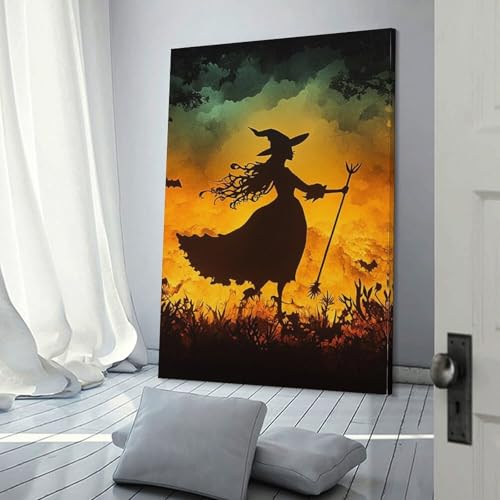 Tableau impression sur toile sorcière de haute qualité - 3
