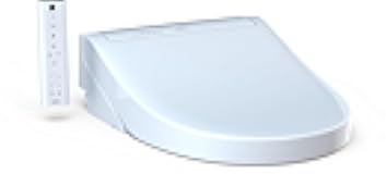 WASHLET® C5 Electronic Bidet Toilet Seat with PREMIST and EWATER+ Wand Cleaning, Round, Cotton White - SW3083#01