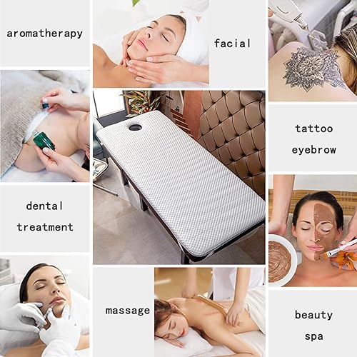 Mousse lash bed topper avec trou respiration pour table de soin - 3