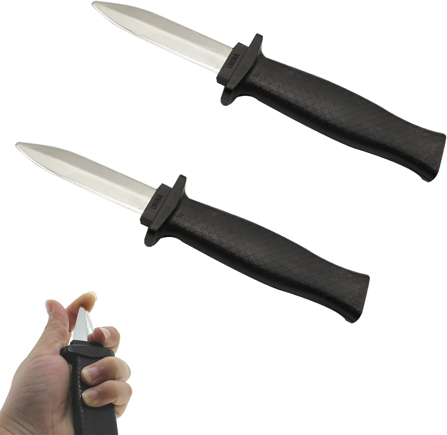 CSDPC Disappearing Dagger Knife Plastic Retractable Knife Joke Trick