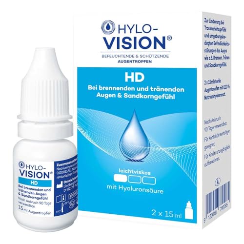 HYLO-VISION HD Augentropfen 2X15 ml