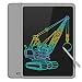 Tecboss LCD Writing Tablet Colorful Large Screen, Electronic Digital Drawing Board Doodle Pad for Office School Home (Gray, 11 Inch)
