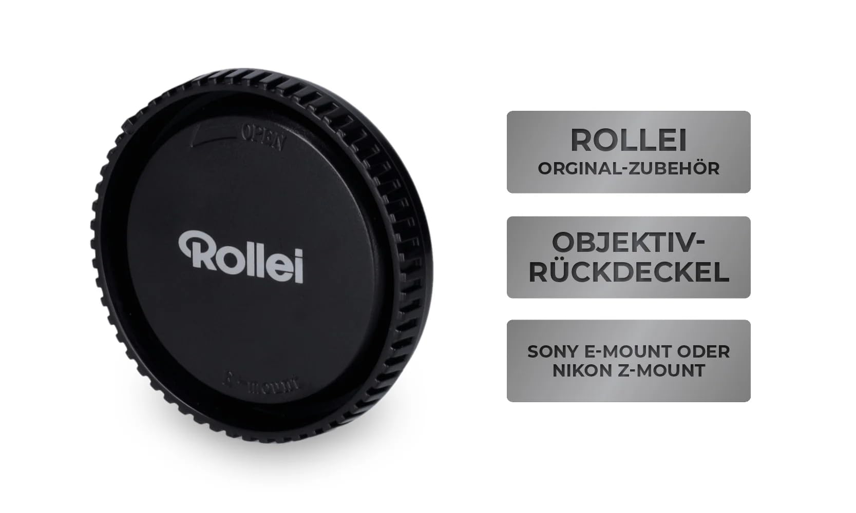 Rollei Tylna pokrywa obiektywu E-Mount