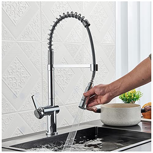 Robinet en acier inoxydable robuste au design Feng Shui épuré