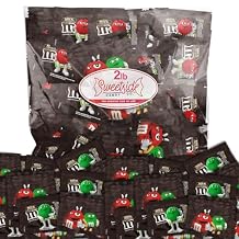 M&Ms Milk Chocolate Bundle Chocolate Candy Bulk Pack of 2 Pounds Fun Mix of Chocolate Treats Candy Bulk of 70 CT Perfect Individually Wrapped Candy For Parties