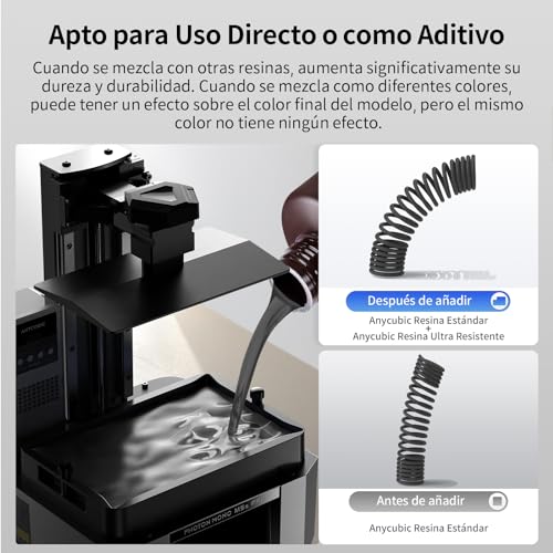Resina Tough ANYCUBIC Ultra Resistente para Impresoras 3D - Fernando Cortés