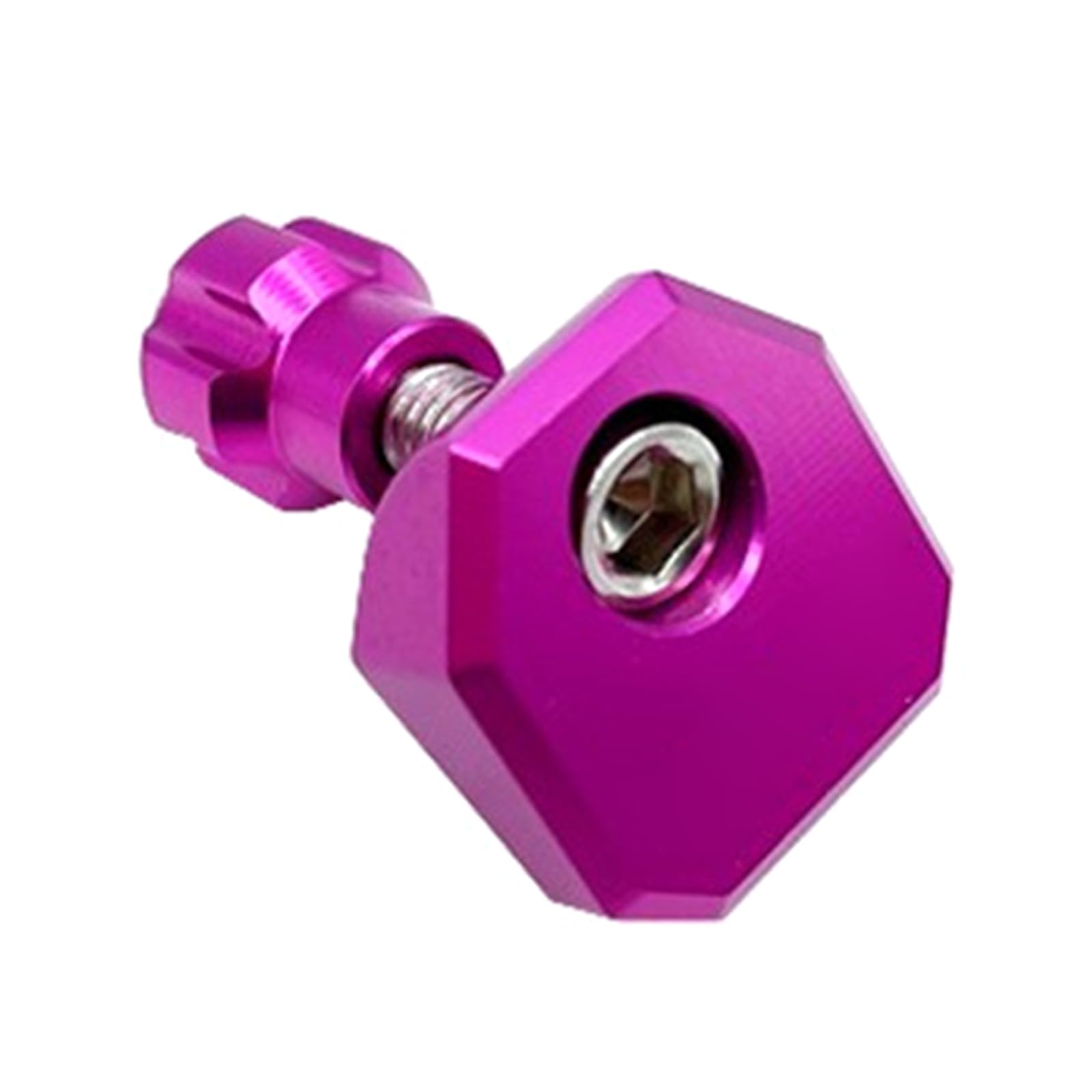 Kahdgss Rose Red Strength Aluminum Alloy Folding Bike Head Tube Clamps Quickly Release Levers Fixing Cover Easy Installation Folding Bicycles Head Tube Fixing Cover