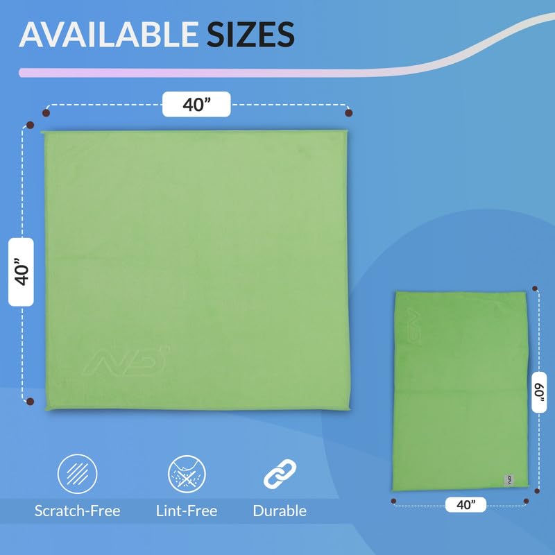 Image of Neodrift '400 GSM' Microfiber Cloth (Size - 40X40 Cm)(Set of 3 PC)(Colour - Green)(Ultra Soft Cleaning Cloth for Car, Bike - Polishing, Detailing, Highly Absorbent)