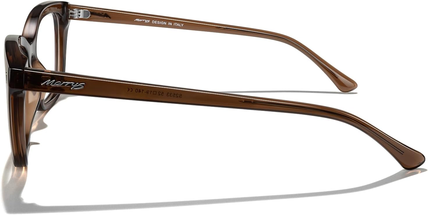 MERRY'S Retro Square Reading Glasses for Women Anti Blue Light Computer Readers S2533