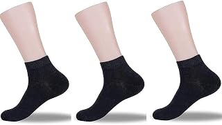 THE BABY COMPANY Kids Unisex Cotton School Socks (ANKLE Length) Black Color Price In India