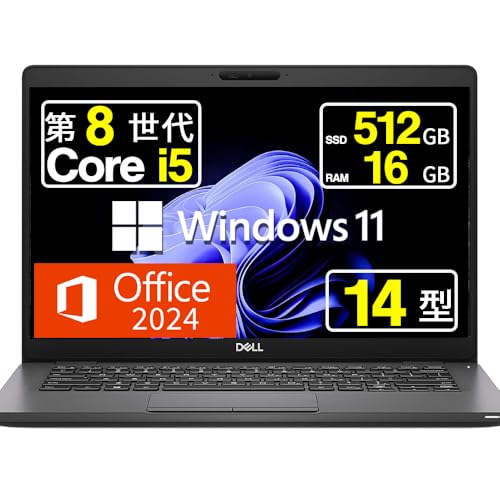 �y�����ςݕi�z�f�� Latitude 5400 �m�[�g�p�\�R�� Office2024���� Windows11 14�^ �����\��8����Core i5 ����LAN (SSD:512GB ������:16GB)