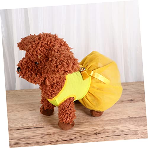ORFOFE vestido cachorro roupa para pet roupas para pet saia tutu cachorrinho cachorrinho bicho estim