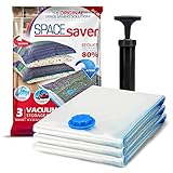 space saver bags for travel ¡BOMBA PARA VIAJES GRATIS INCLUIDA! Si quieres viajar y aprovechar el espacio al máximo para no tener que llevar mil maletas, ¡estas bolsas son JUSTO lo que necesitas! Y, cuando tengas que volver a hacer la maleta para volver a casa, tan solo tienes que usar nuestra cómoda bomba para viajes GRATIS ¡y tus cosas volverán a estar envasadas al vacío y de forma hermética!
