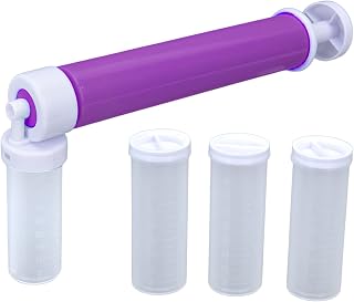 Fdit Manual Cake Duster, Plastic Exquisite DIY Cake Sprayer for Baking