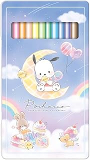 カミオジャパン ポチャッコ 缶ケース入り12色色鉛筆 お菓子パーティ ケース付き いろえんぴつ おえかき ぬりえ 新学期 048552