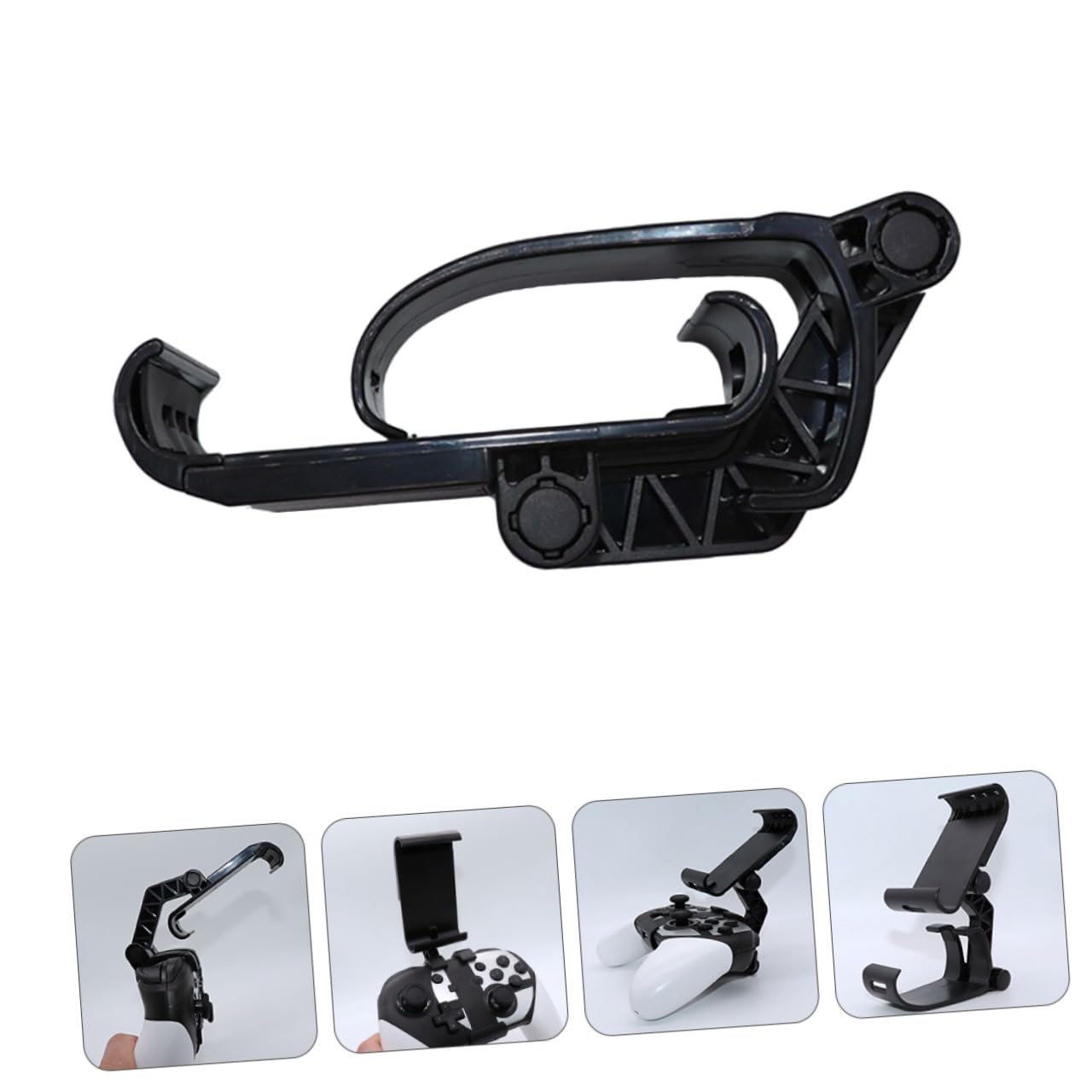 Mikikit 4pezzi Stand Per Per Console Clip Retrattile Accessorio Gaming Per Gamer Appassionati