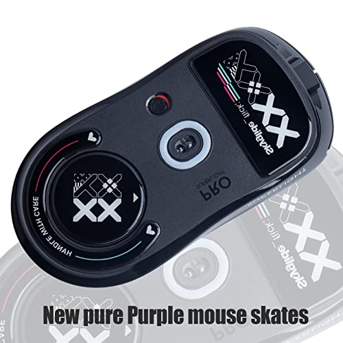 Patins de mouse Superglide feitos de vidro ultra-impecável, kit de atualização de mouse profissional