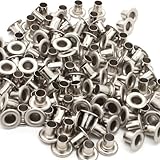 Tandy Leather Eyelets (100, Nickel, 3/16