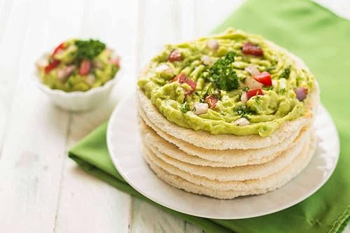 Miniatura 6 de Cassabito, Casabe Crackers sabor natural  4 paquetes de 3.00 oz cada uno (11.99 oz en total) de pan de yuca, ideal para sumergir, fabricado en