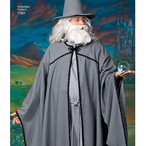 Simplicity 1582 Teen's, Men's, And Women's Hooded Cape Costume Sewing Patterns, Sizes Xs-Xl #TOP2