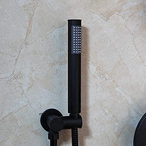 Baignoire noire mate : finies les traces de calcaire avec ce robinet 2 fonctions