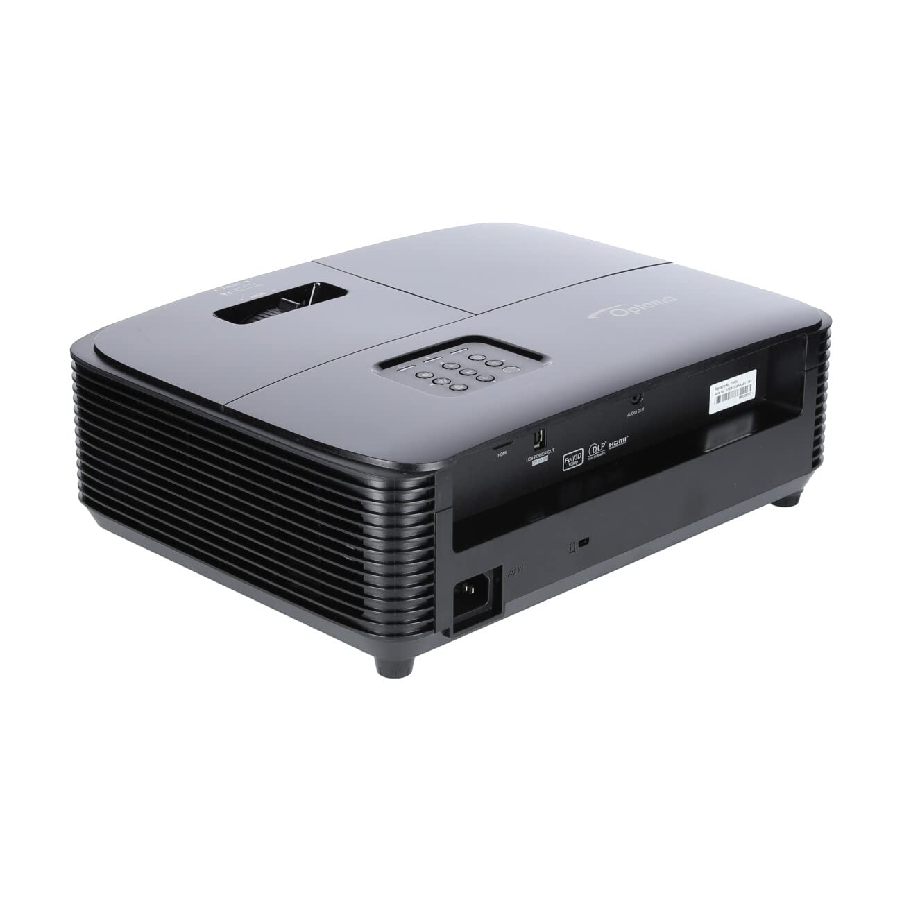 Optoma HD28e videoproiettore Standard Throw Projector 3800 ANSI lumen DLP 1080p (1920x1080) Compatibilità 3D Nero
