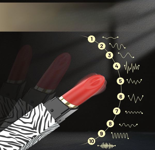 Amazon.com: Mini Lipstick Bullet Vibrator for Stimulation, 10 Powerful  Vibrations, Rechargeable & Discreet Electric Massager, Waterproof Portable  Toy for Women and Couples (Black) UX98244 : Health & Household