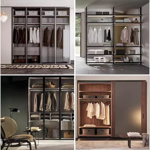 Penderie murale gain de place pour optimiser un petit dressing - 3