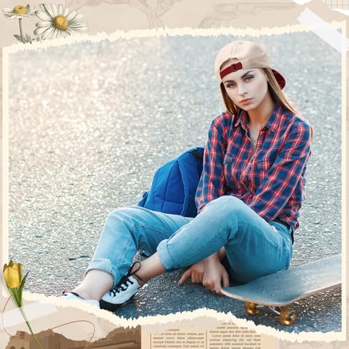Image of JaGely Two Tone Western Cowboy /Cowgirl Trucker Hat for Women Men Gift Vintage Embroidered Country Baseball Cap