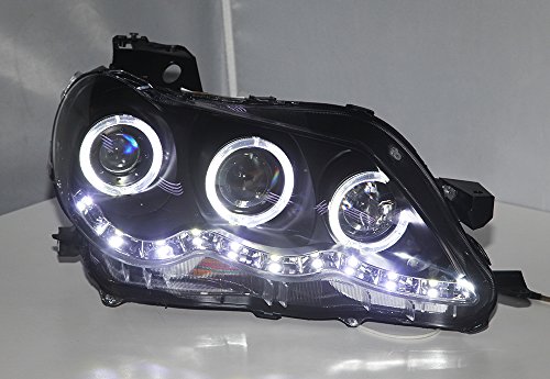 Generic 2005 To 2009 Year For Toyota Reiz Mark X Led Angel Eyes Head Light Projector Lens Jc #TOP4