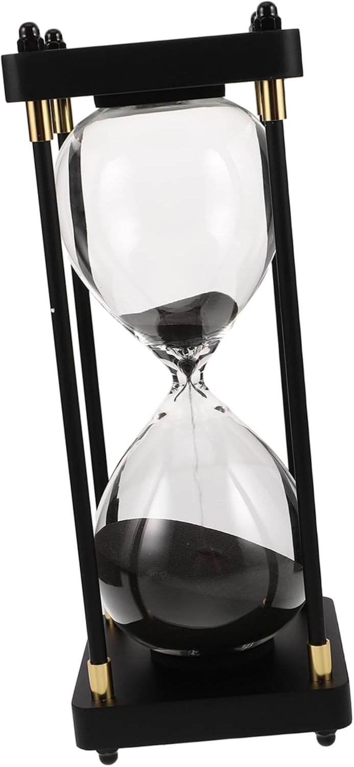 Glass Sand Timer Hourglass Timer with Elegant Design Decorative Timepiece for Home and Office Meaningful for Special Occasions