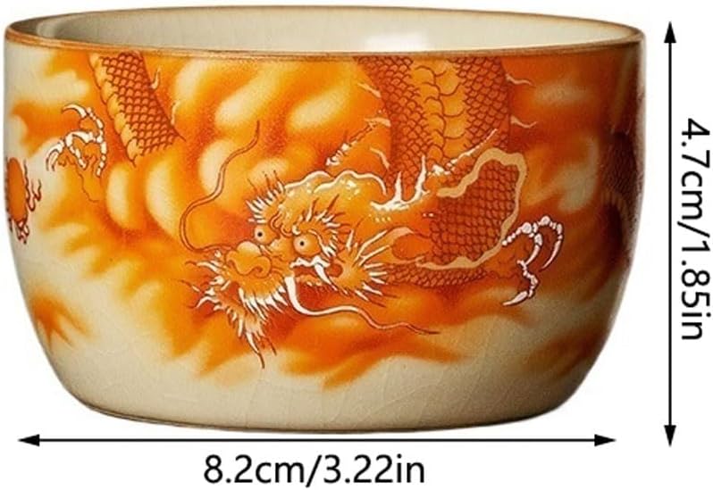 GSOUL Kungfu Tea cup Office Tea Cup Teacup Host Ceramic Home Retro Creative Personal Drinking Small Tea Cups