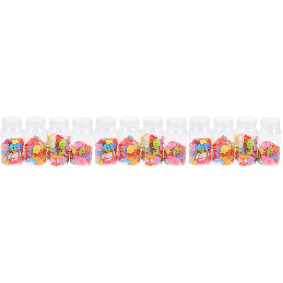 TEHAUX 3 Pezzi 4 Piccoli Bottoni in Resina Per Bambole Accessori Per Abbigliamento Per Bambini Giocattoli Bottoni Decorativi