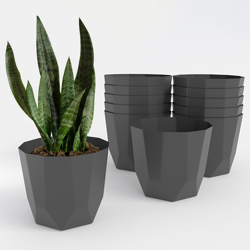 YUCCABE ITALIA SHERA Hexa Planters - Marble White -30 YUCCABE ITALIA SHERA Hexa Planters - Marble White -30